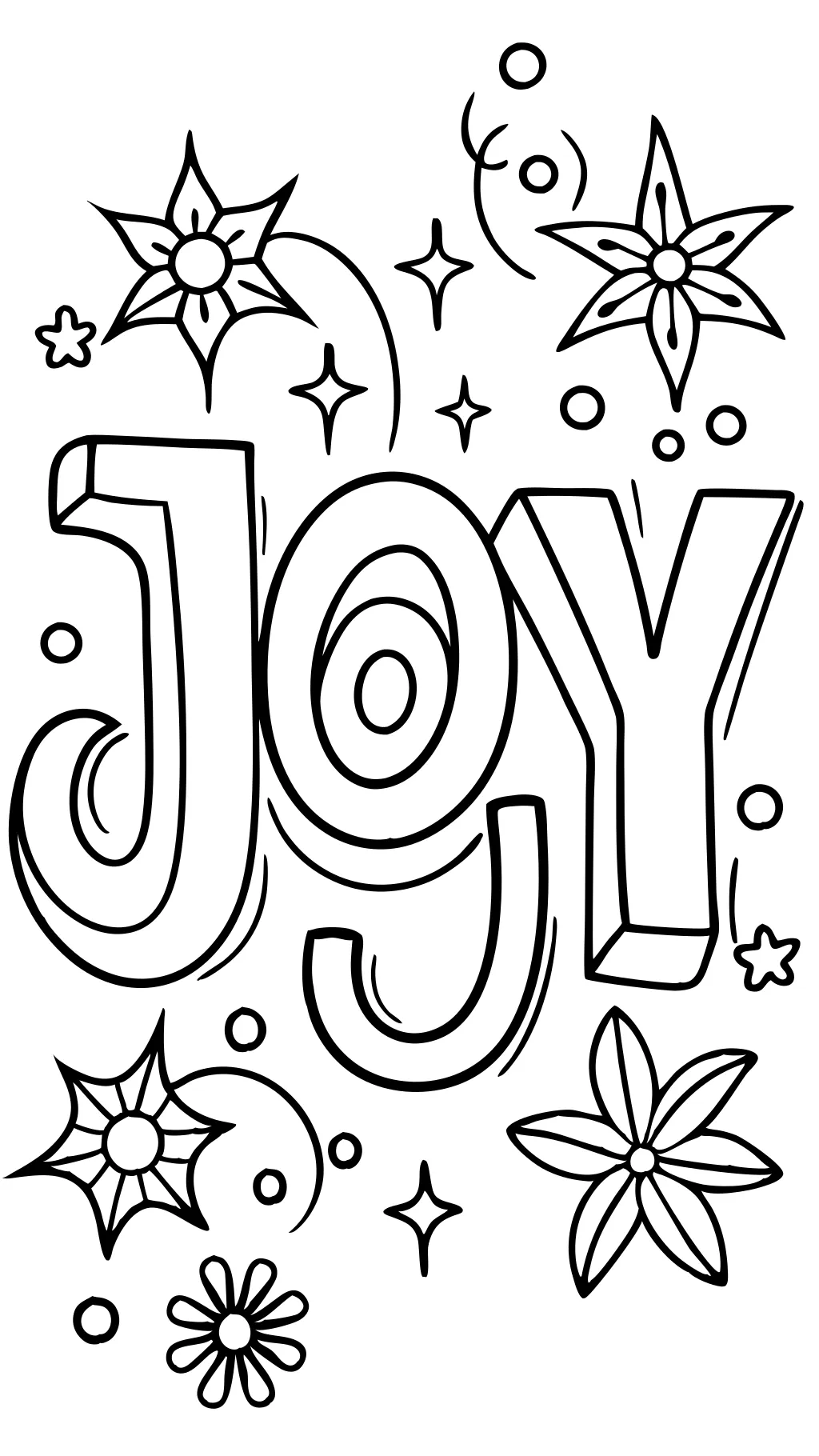 word coloring page